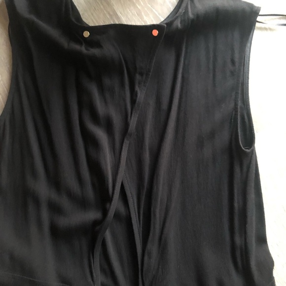 Zara Basic Collection Romper Black Color. - Picture 7 of 9